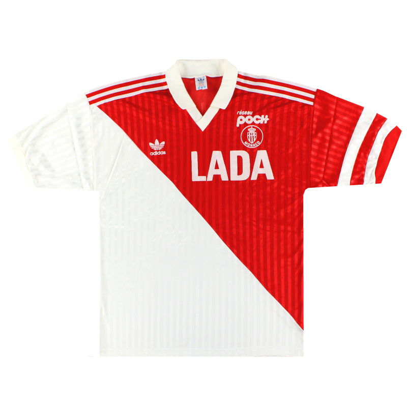1990-91 Monaco Home Shirt