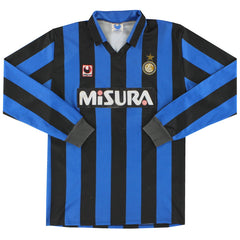 1990-91 Inter Milan uhlsport Home Shirt