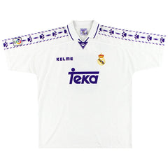 1996-97 Real Madrid Home Shirt Mijatovic