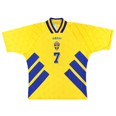 1994-96 Sweden Home Shirt Larsson