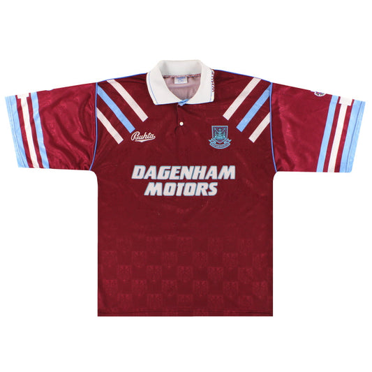 1992-93 West Ham Home Shirt