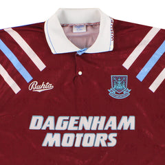 1992-93 West Ham Home Shirt