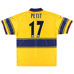 1997-99 Arsenal Away Shirt Petit