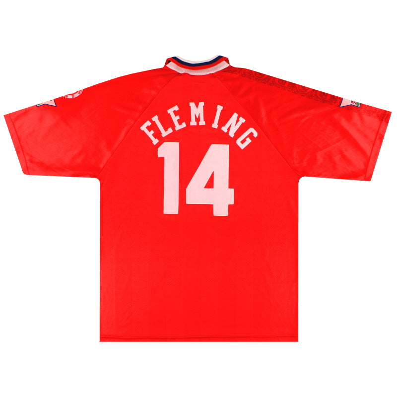 1996-97 Middlesbrough Home Shirt Fleming