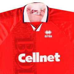 1996-97 Middlesbrough Home Shirt Fjortoft