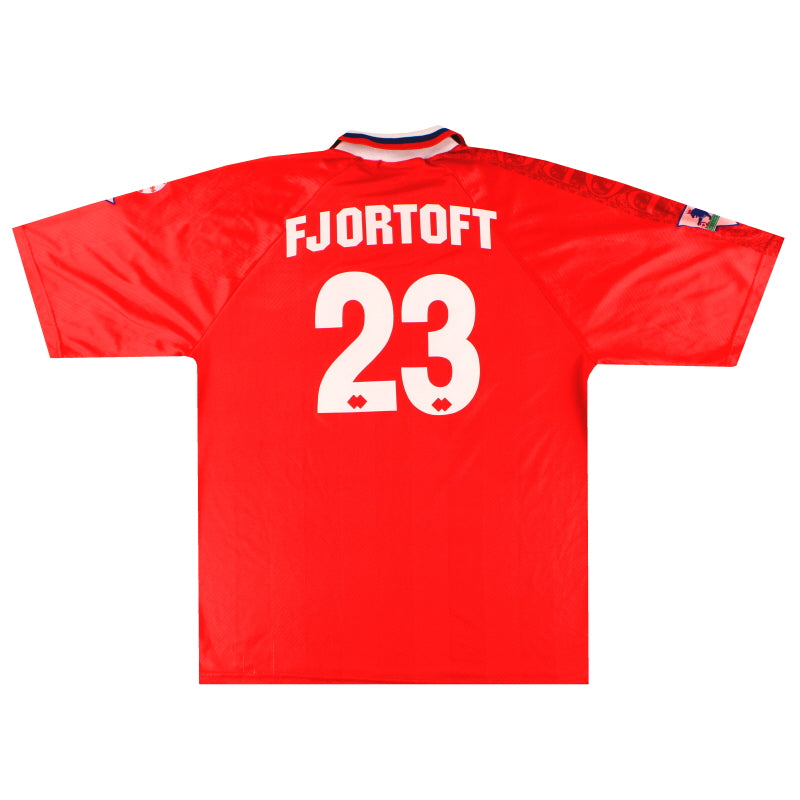 1996-97 Middlesbrough Home Shirt Fjortoft