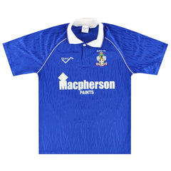 1991-92 Bury Ribero Third Shirt