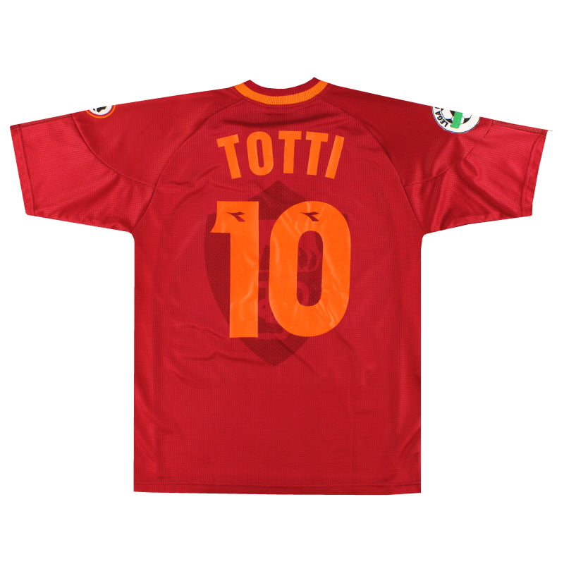 1997-98 Roma Home Shirt Totti