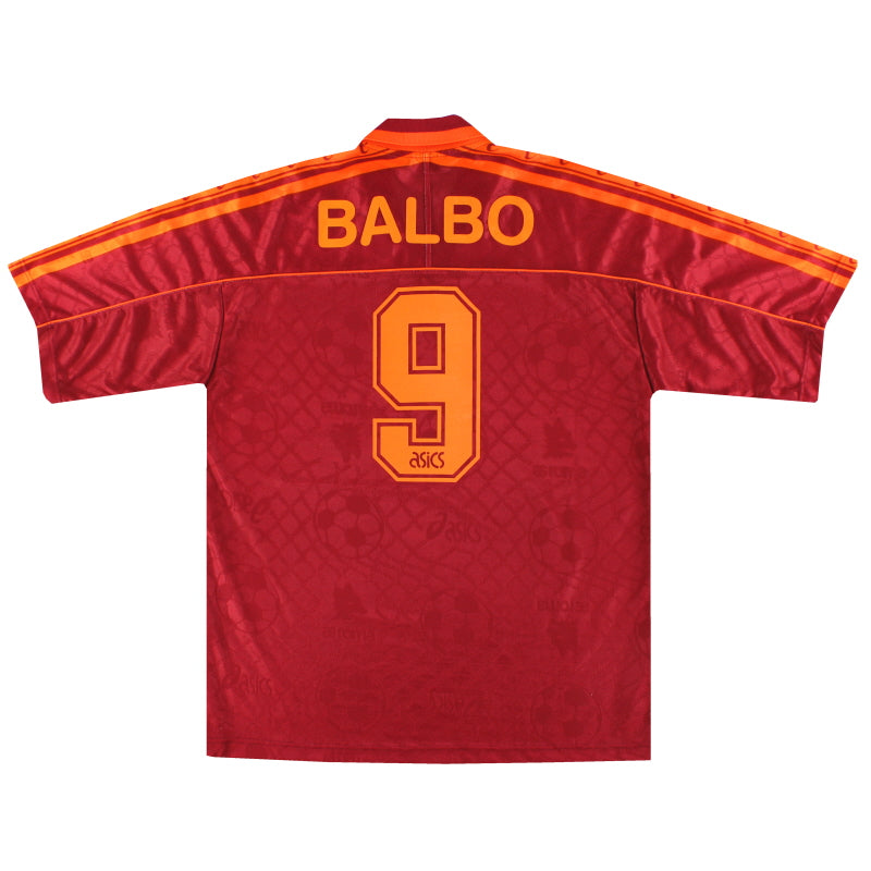 1995-96 Roma Home Shirt Balbo