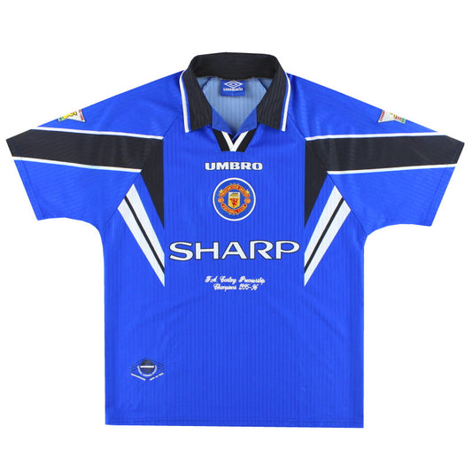 1996-97 Manchester United 'Champions' Third Shirt