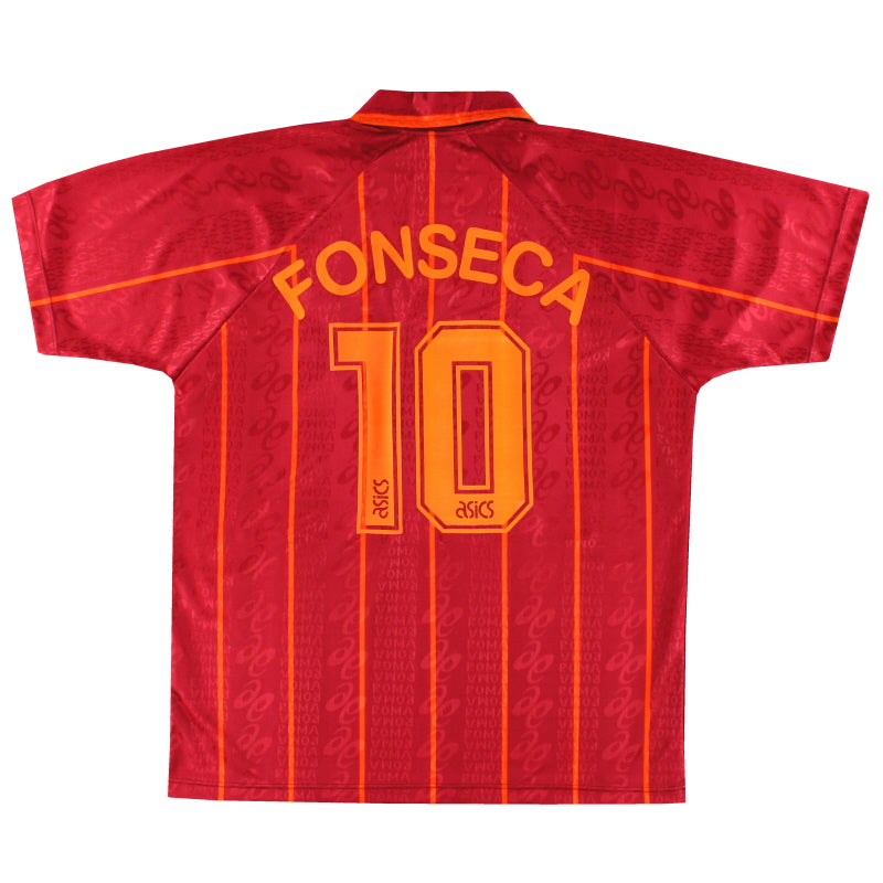 1996-97 Roma Home Shirt Fonseca