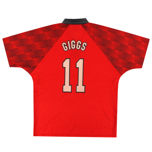 1996-98 Manchester United Home Shirt Giggs