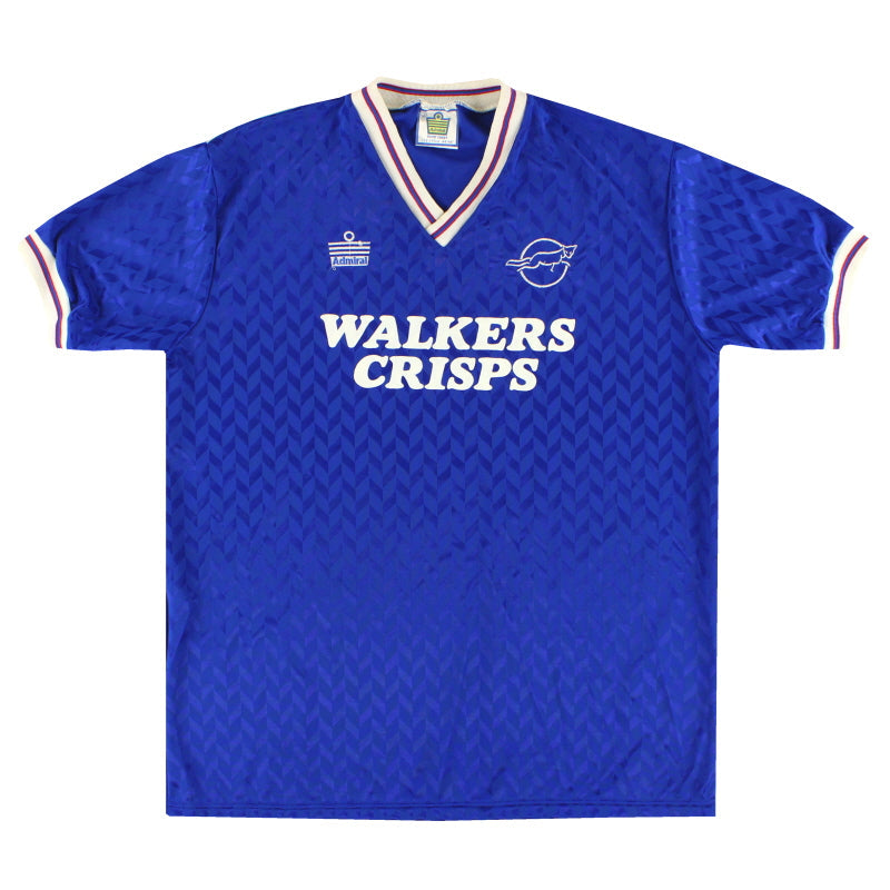 1987-88 Leicester City Home Shirt L/XL