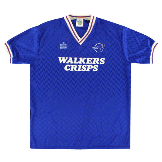 1987-88 Leicester City Home Shirt L/XL