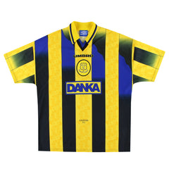 1996-98 Everton Away Shirt Ferguson