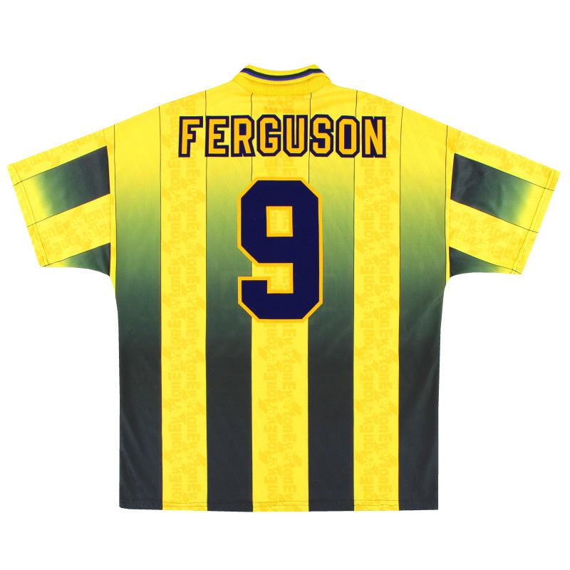 1996-98 Everton Away Shirt Ferguson