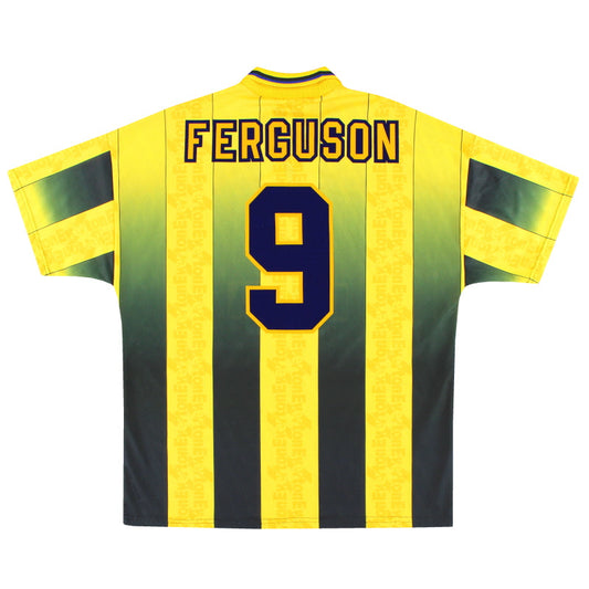 1996-98 Everton Away Shirt Ferguson