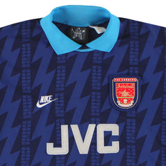 1994-95 Arsenal Away Shirt Schwarz