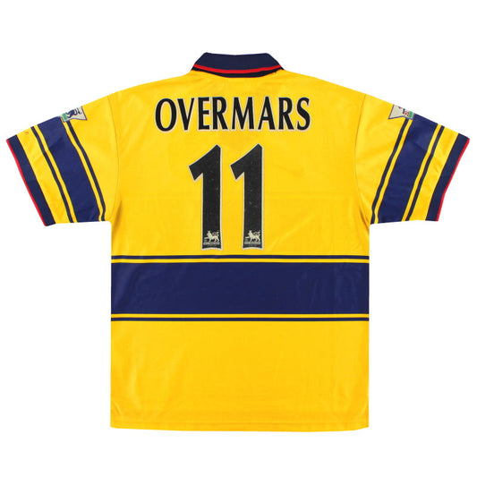 1997-99 Arsenal Away Shirt Overmars