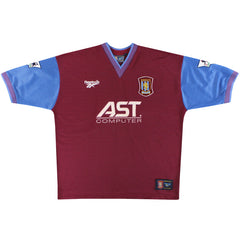 1997-98 Aston Villa Home Shirt Yorke