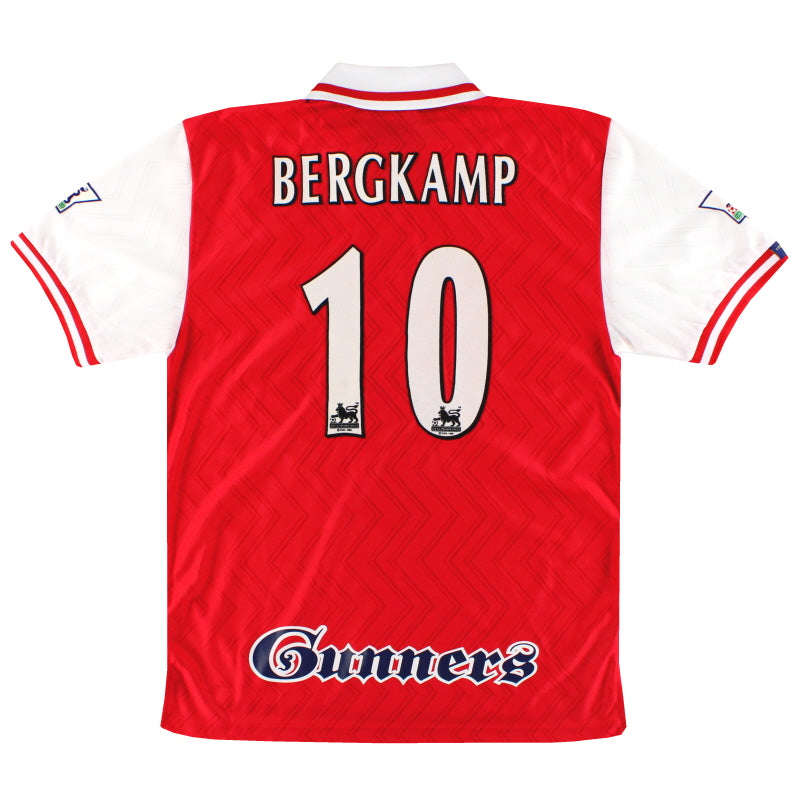 1996-98 Arsenal Home Shirt Bergkamp
