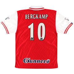 1996-98 Arsenal Home Shirt Bergkamp