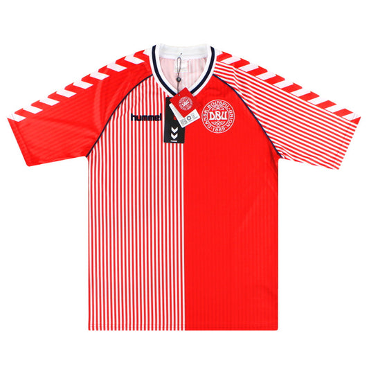 1986 Denmark 'DBU 86' Reissue Home Shirt