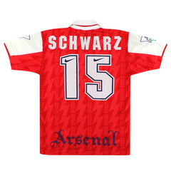 1994-95 Arsenal Home Shirt Schwarz