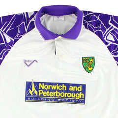 1992-94 Norwich City Ribero Away Shirt