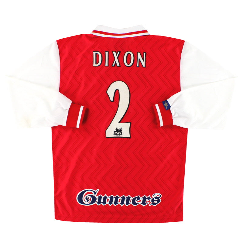 1996-98 Arsenal Home Shirt Dixon
