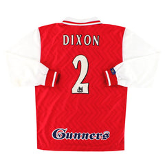 1996-98 Arsenal Home Shirt Dixon