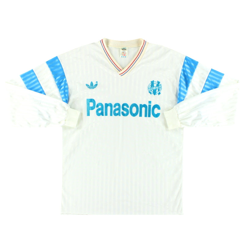 1990-91 Olympique Marseille Home Shirt