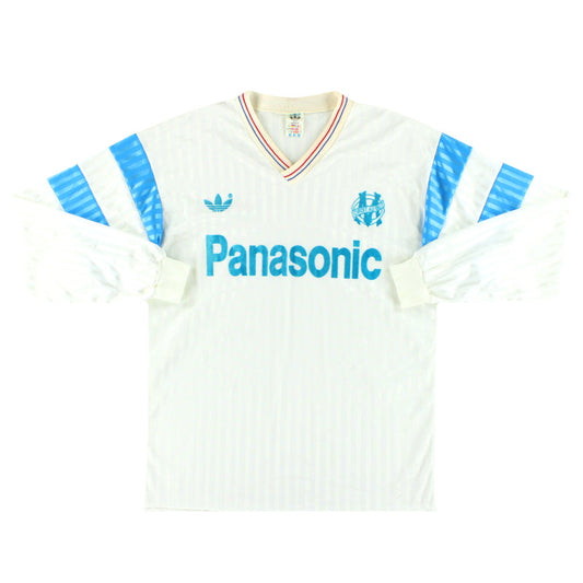 1990-91 Olympique Marseille Home Shirt