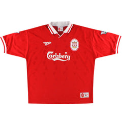 1996-98 Liverpool Home Shirt Jones