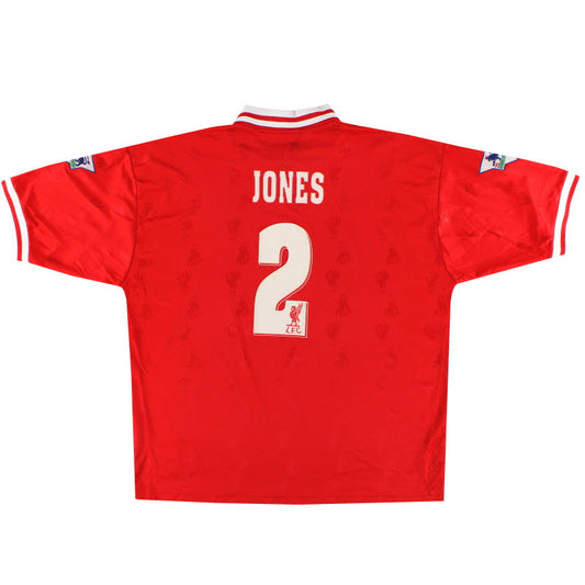 1996-98 Liverpool Home Shirt Jones