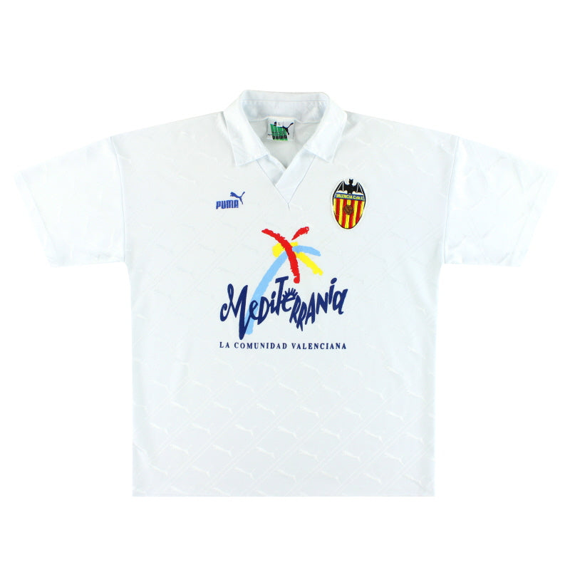 1992-93 Valencia Home Shirt