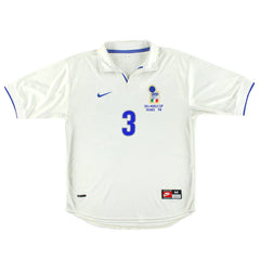 1997-98 Italy 'France 98' Away Shirt Maldini