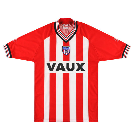 1986-88 Sunderland Home Shirt
