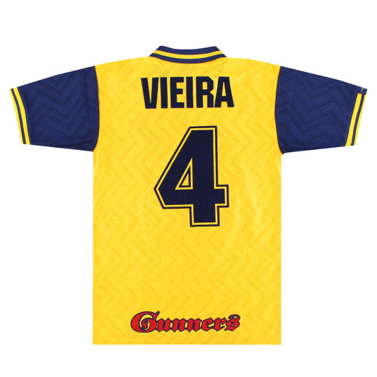 1996-97 Arsenal Away Shirt Viera