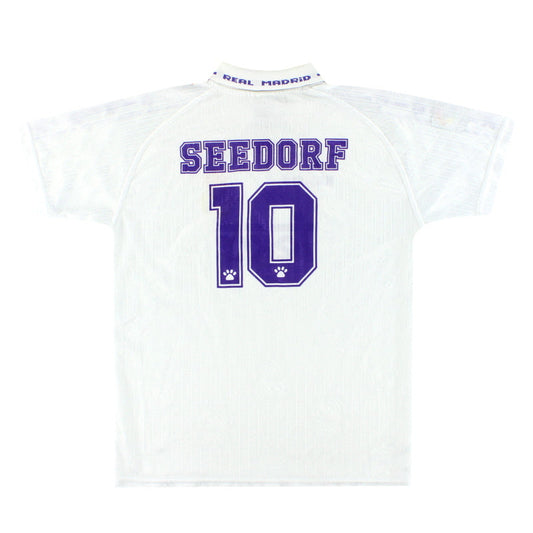 1996-97 Real Madrid Home Shirt Seedorf