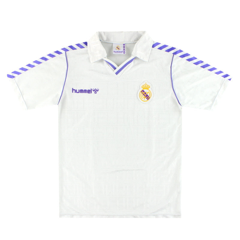 1989-90 Real Madrid Home Shirt