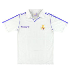 1989-90 Real Madrid Home Shirt