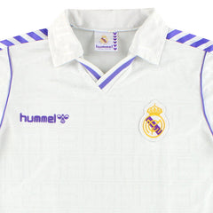 1989-90 Real Madrid Home Shirt