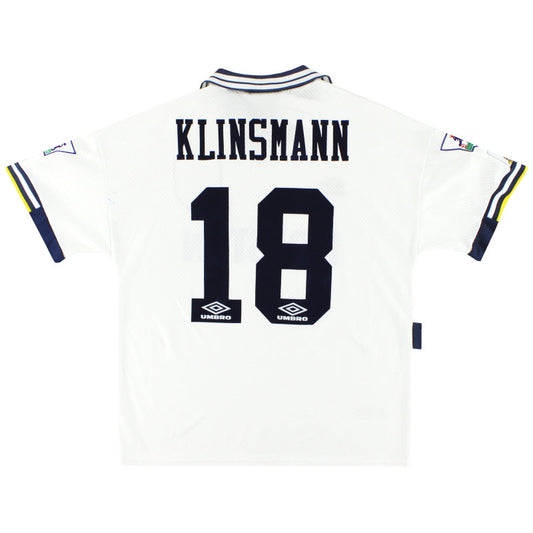 1993-95 Tottenham Home Shirt Klinsmann