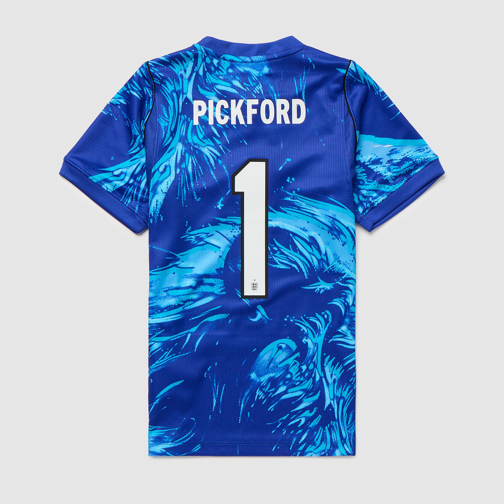England 2026 Kids Dri-FIT Stadium Goalkeeper Shirt with Pickford 1